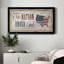 «One Nation Under God», art textuel sur toile-648732238