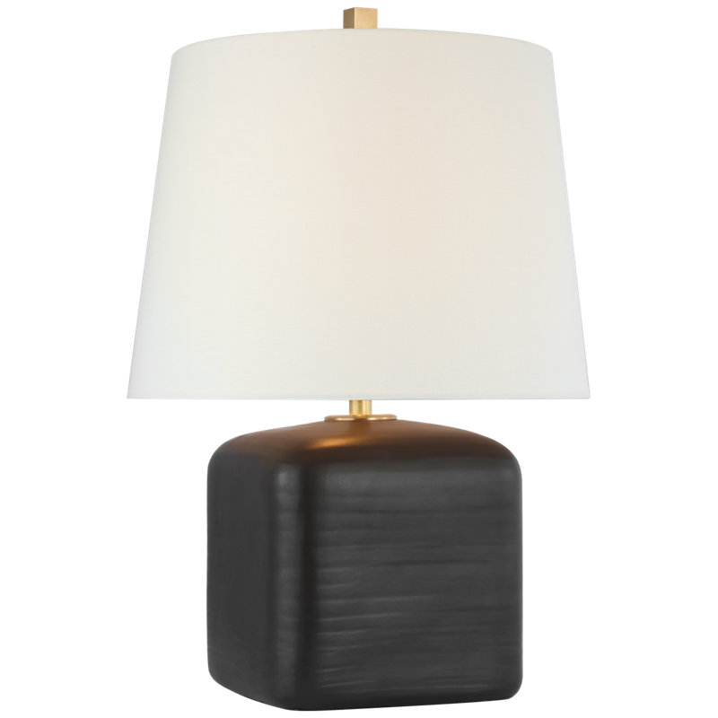 Ruby Table Lamp, Matte Black