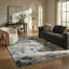 Tapis intérieur / mosaïque en pierre beige / beige de 7 pi x 10 pi (6 pi 7 po x 9 pi 6 po) de Branch Branch-1318519033