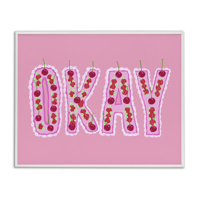 Giclée encadrée par Okay Pastel Cherry, par Ziwei Li