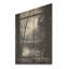 «Midnight Gothic Winter Window View IV - Winter Landscape on Wood Print»-64884109