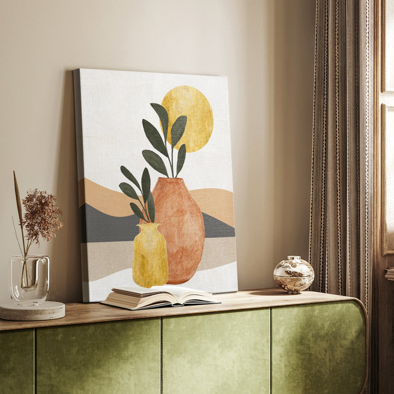 Adobe Moon II - galerie Cavas sur mesure, H 12 po x l 8 po
