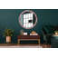Huldar Glass Flat Wall Mirror