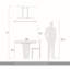 Luminaire suspendu linéaire à DEL 43 po Meier-740251121