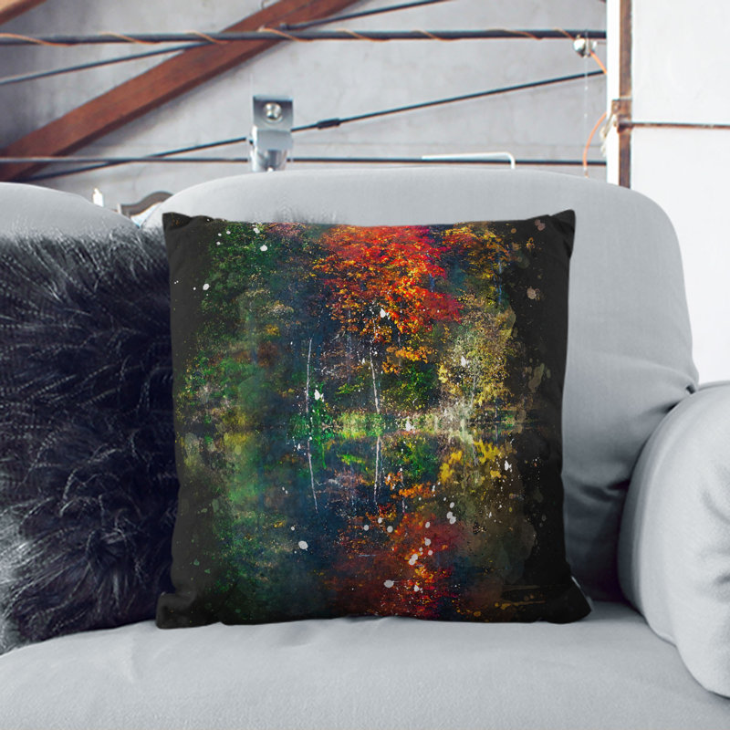 Square Throw Cushion, 55cm H x 55cm W x 20cm D