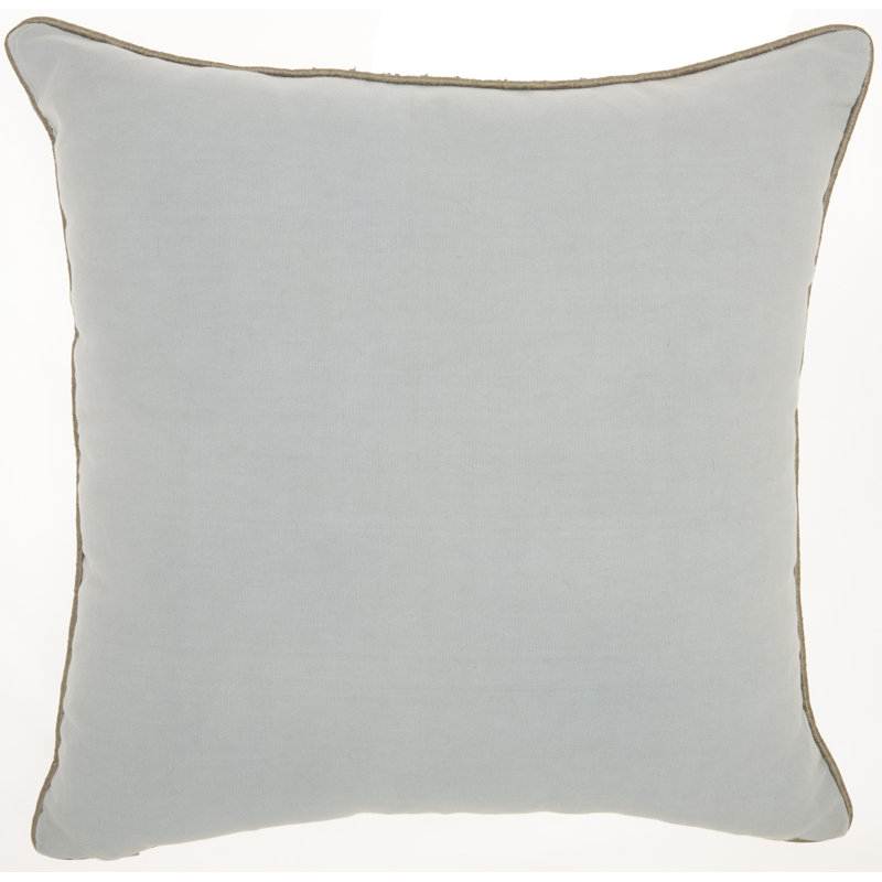 Sequined Cotton Throw Pillow