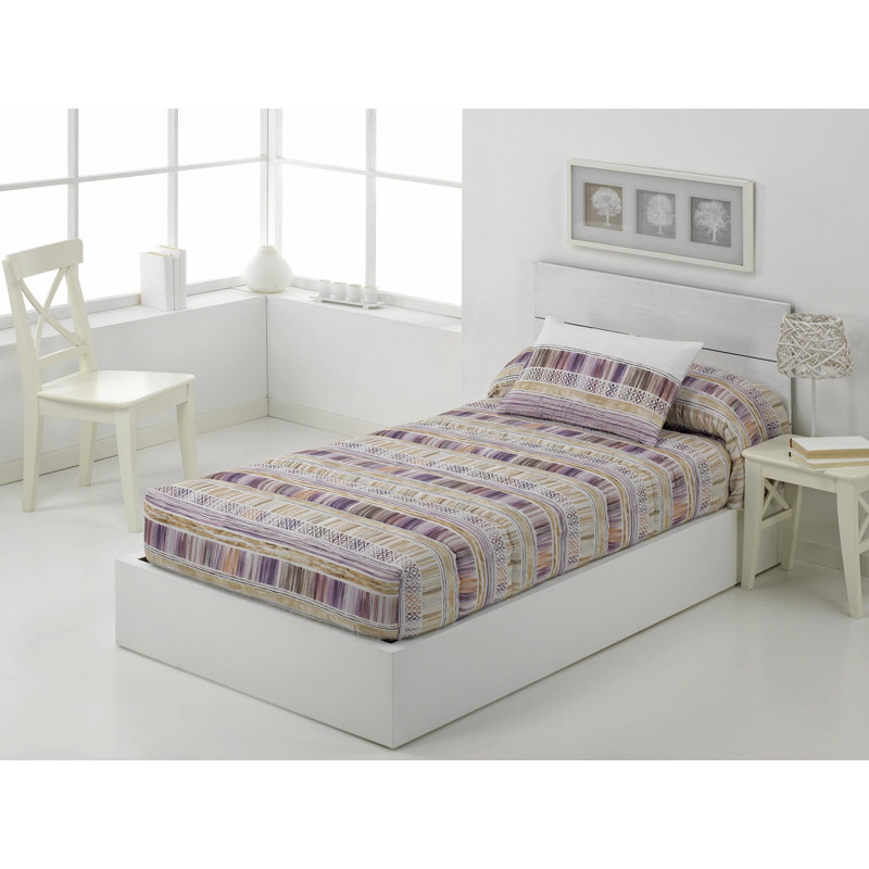 Mayfair Bedding, Mauve, 120cm W x 240cm L