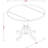 Philipston Modern Dining Table - a Round Kitchen Table Top with Dropleaf & Pedestal Base, 42x42 Inch, Natural Oil-1639237184-1623425135