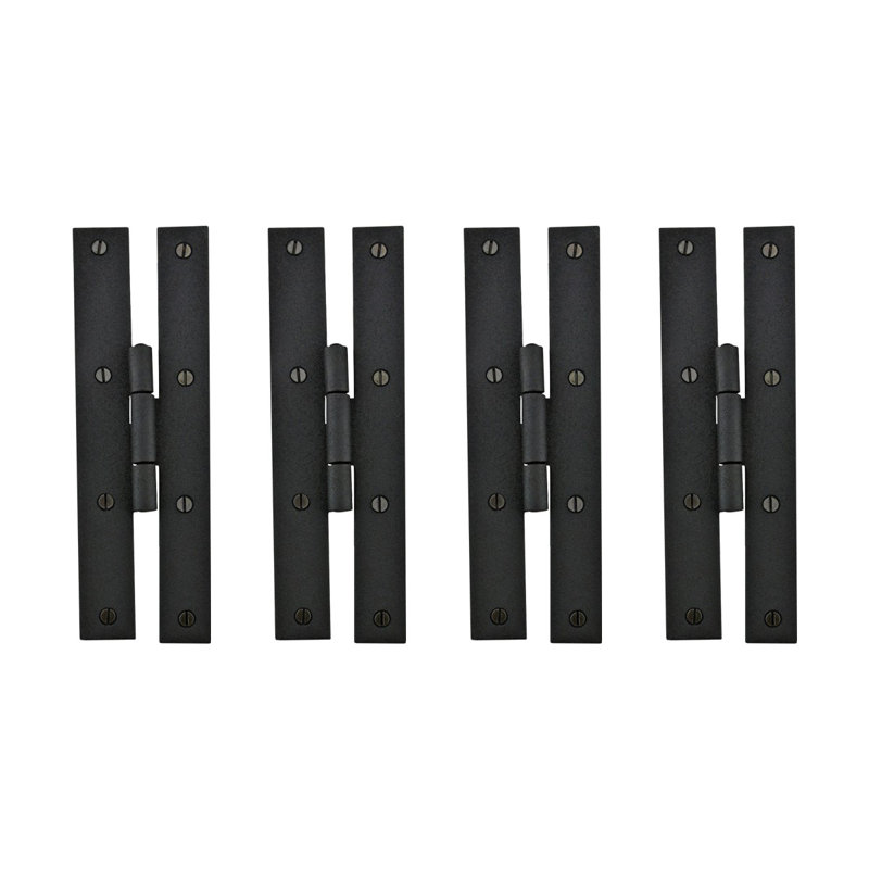 Charnières de porte à montage en surface H 7 po x l 2,25 po
