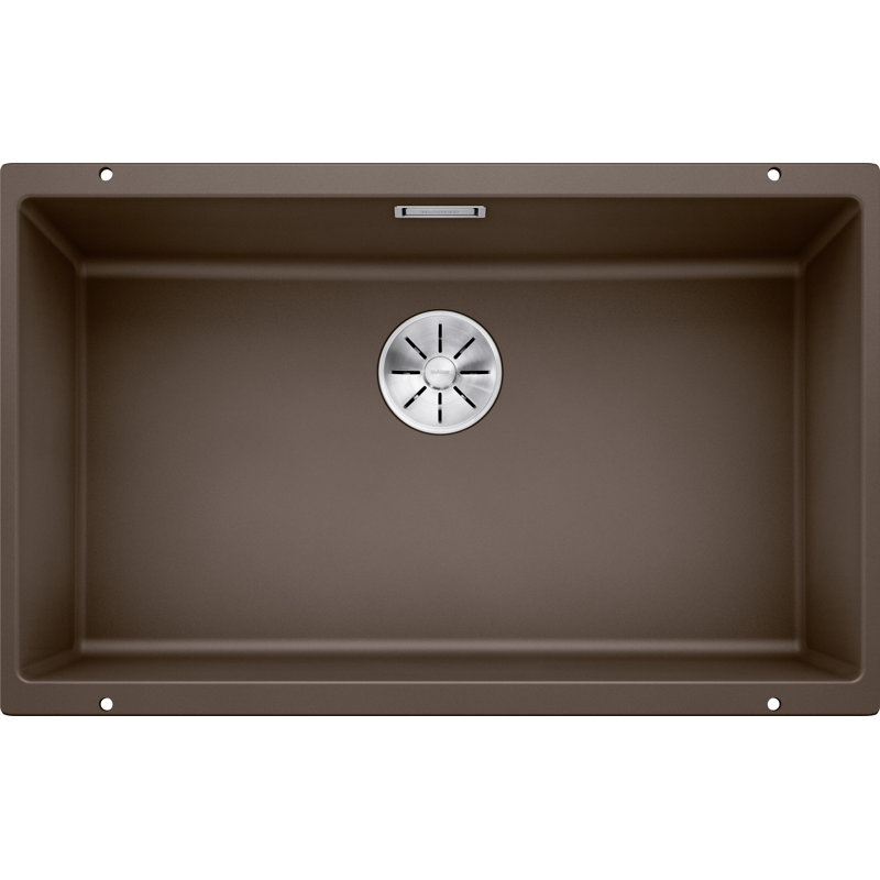 Subline 73 x 46cm Undermount Kitchen Sink, Coffee