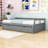 Wooden Extending Twin Daybed with Twin Trundle-1059163915