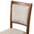 Caie Dining Chair with Solid Wood Frame