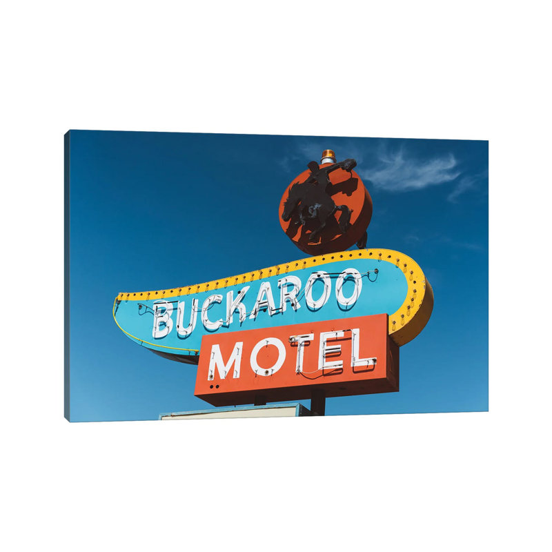 Buckaroo Motel by Bethany Young - Print on Canvas, 45.72cm H x 66.04cm W x 3.81cm D, Wrapped Canvas