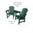 Kleinman 2-Chair Dining Table Settee-1351565708