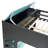 Dasher Gaming Loft Bed with Desk, Storage, Hanging Rod & RGB Lighting-1912655738