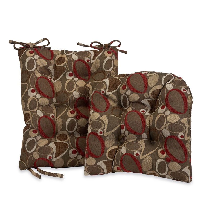 Ensemble de coussins de chaise berçante antidérapant