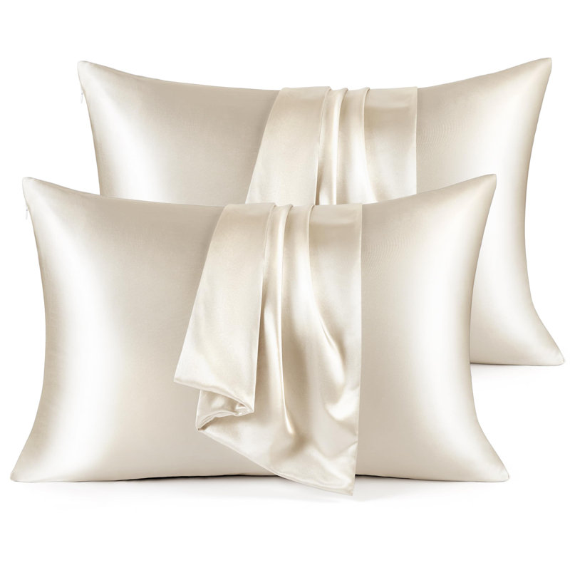 Bedsure Pillowcase Set Of 4, Beige, Standard Pillow Case