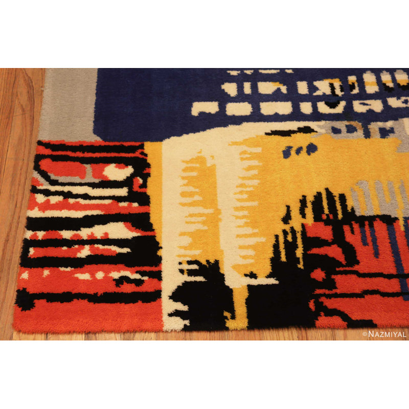 Tapis coloré de style scandinave Ege