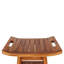 Banc de douche en teck Nella