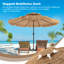 Janell 270cm Beach Umbrella Parasol