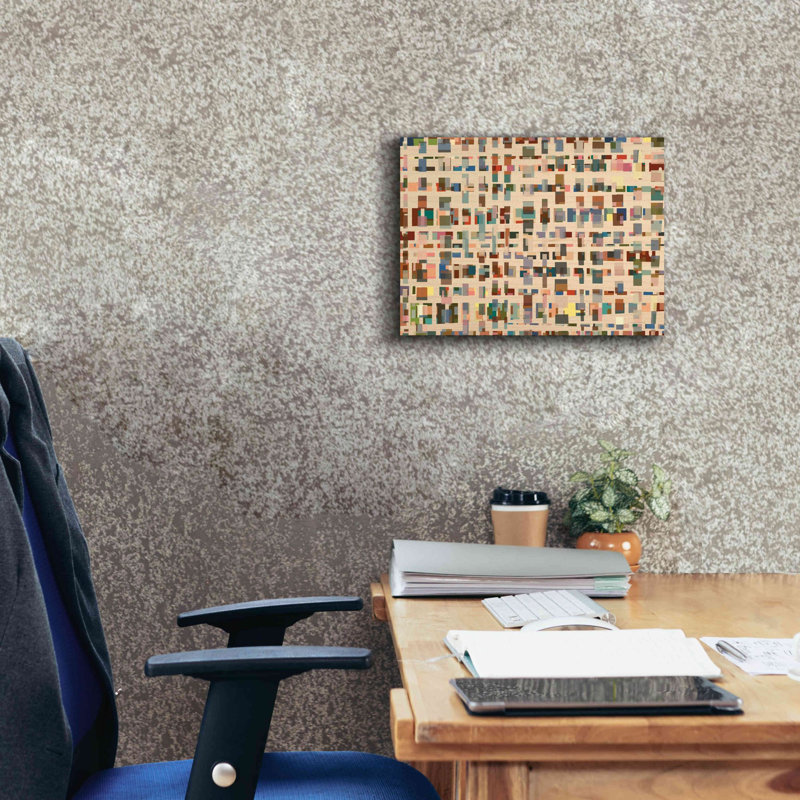 «Ivy Bronx» «From 1St Street To 16Th» par Kamdon Kreations, estampe numérique sur toile, H 12 po x l 16 po x P 0,75 po