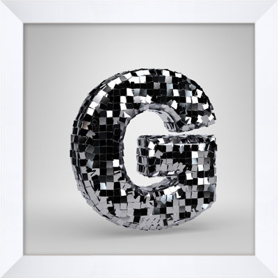 Disco Letter G Print by Mat Sanders