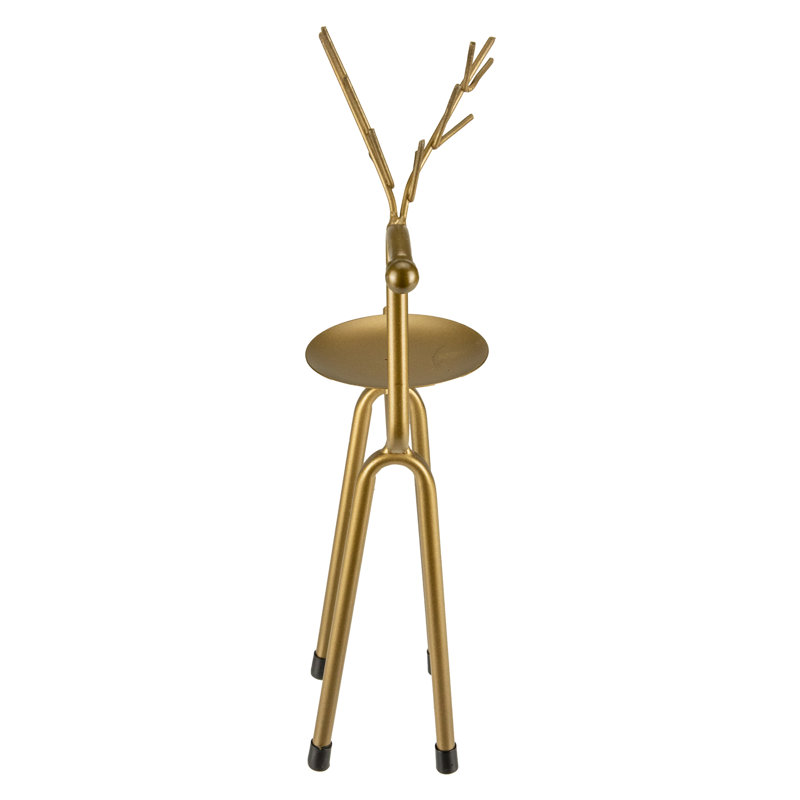 Grand porte-bougie 13,25 po bronze