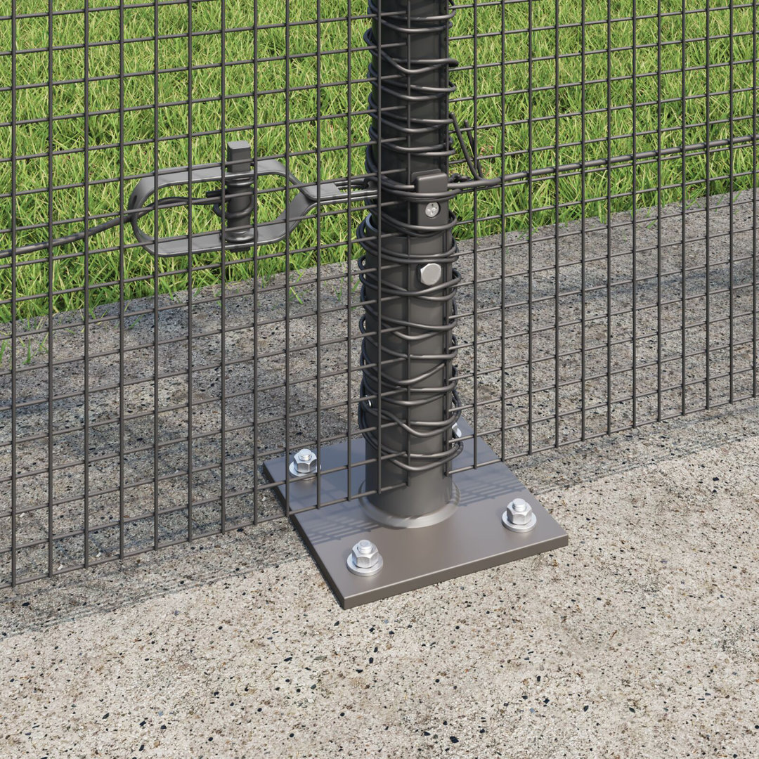 140cm H x 1000cm W Steel Border Fencing