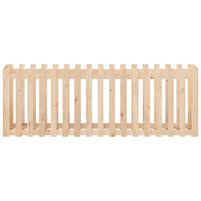 Washtenaw Wood Raised Garden Bed, Brown, 27.5" H x 78.7" W x 19.7" D