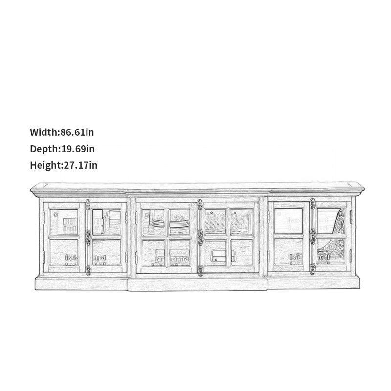 Retro Simple TV Stand