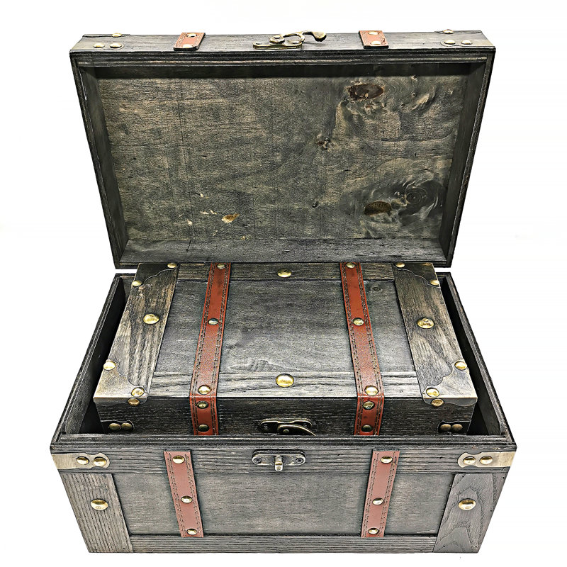 Jaeyon 3 Piece Decorative Trunk Set