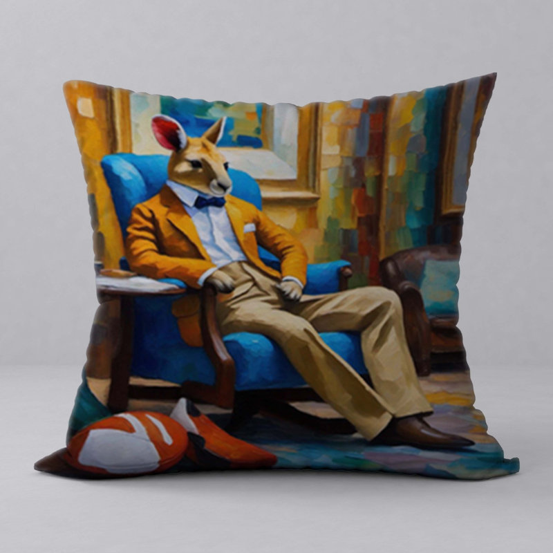  Coussin abstrait réversible Abstract