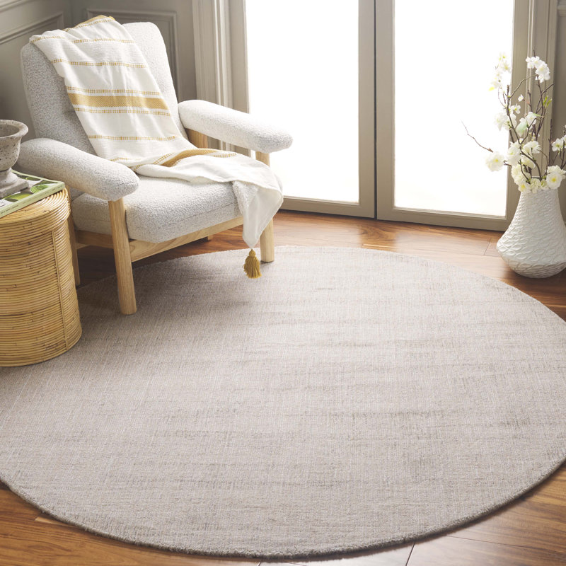 Mirage Hand Loomed Performance Rug, Round 6'