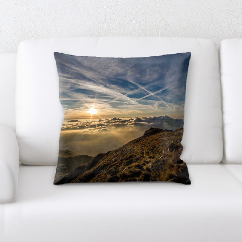 Microsuede Throw Pillow