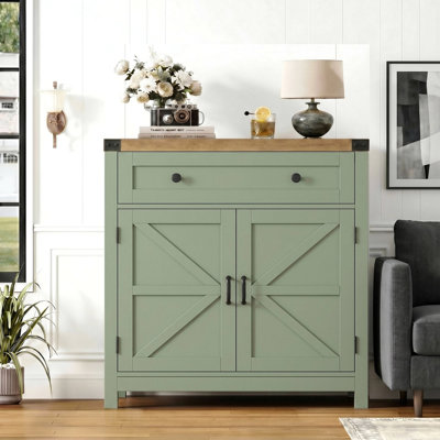 Allencoe 29.9'' W 2-Door Manufactured Wood Accent Cabinet