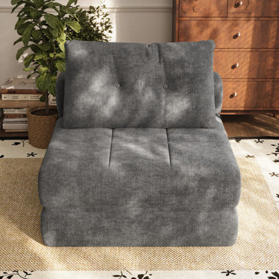 70,1 po Space Wizard - Canapé pliant, matelas de canapé, disponible en trois variations pour le salon, la chambre à coucher et la salle de loisirs (avec coussins décoratifs)