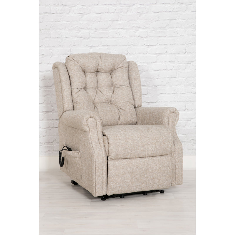 Leavitt 79cm Wide Lift Assist Standard Recliner, Beige