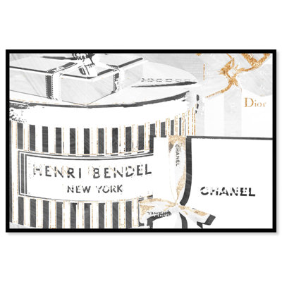 " Gift Boxes Light And Gold "