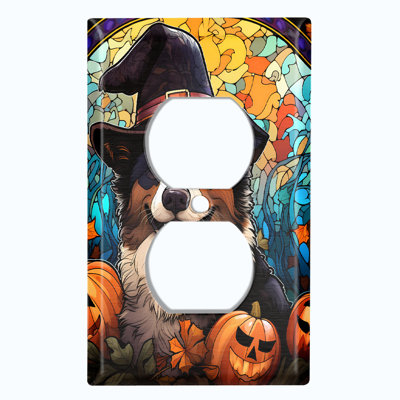 Plaque murale d'Halloween standard à 1 bande