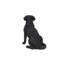 Statue Noble Labrador assis-1866029696