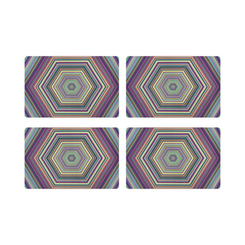 Hex Dylan Pebble 17.5" Vinyl Placemat