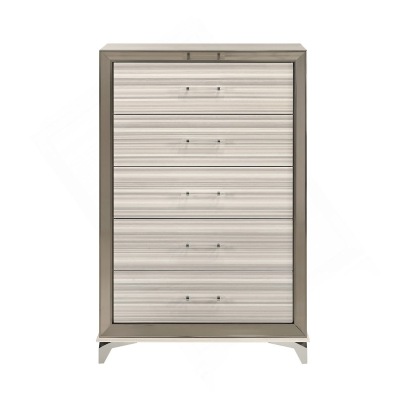 Commode étoile blanche