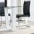 Large Glass Dining Table(Only Table)