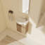 Hermanna 17" Wall Mounted Single Bathroom Vanity With Ceramic Top-282911029