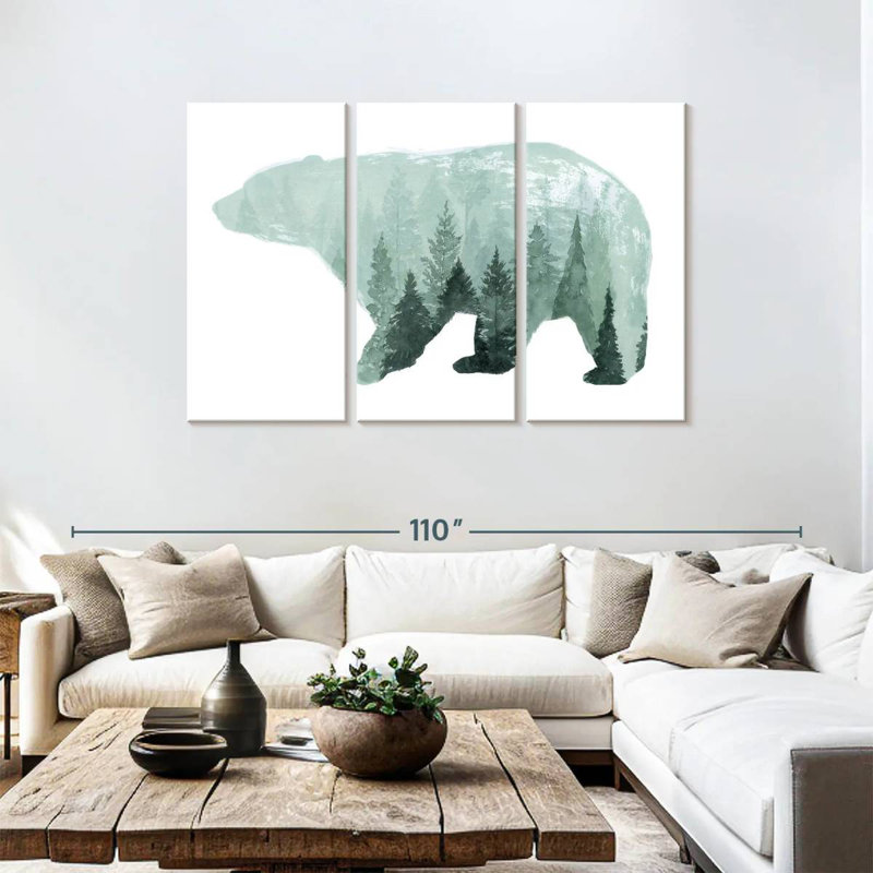 Brampt Nature Calling II, 48" H x 74" W