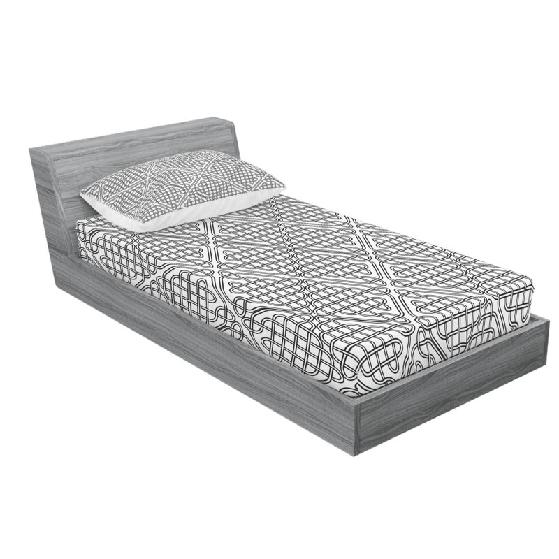 Microfiber Sheet Set, Twin XL Sheet Set with Fitted Sheet