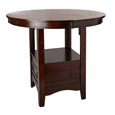 Table de salle à manger à hauteur de comptoir ronde