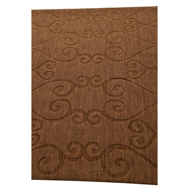 Tapis brun Parris