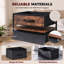 Steel 5 -Drawer Rectangle Accent Chest-1810855434