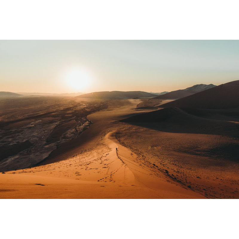 Man Traveler - Wrapped Canvas Print, 61cm H x 91cm W